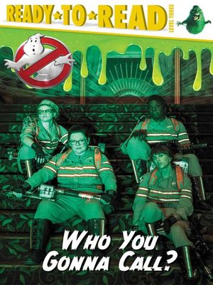 cover image of Who You Gonna Call?
